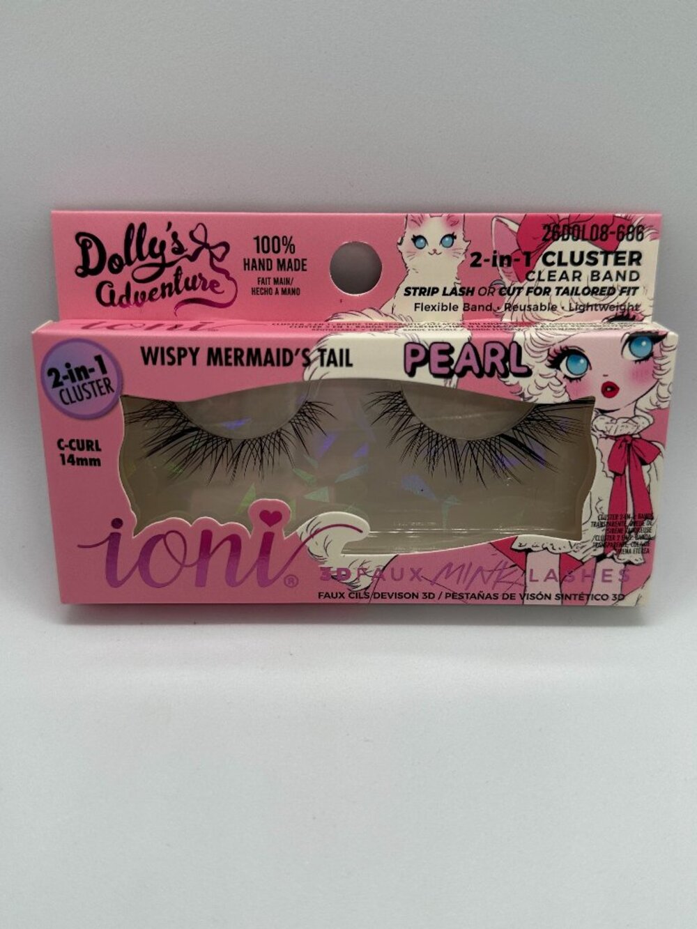 IONI Dolly’s Adventure Pearl 3D Faux Mink Lashes Wispy Mermaid’s Tail